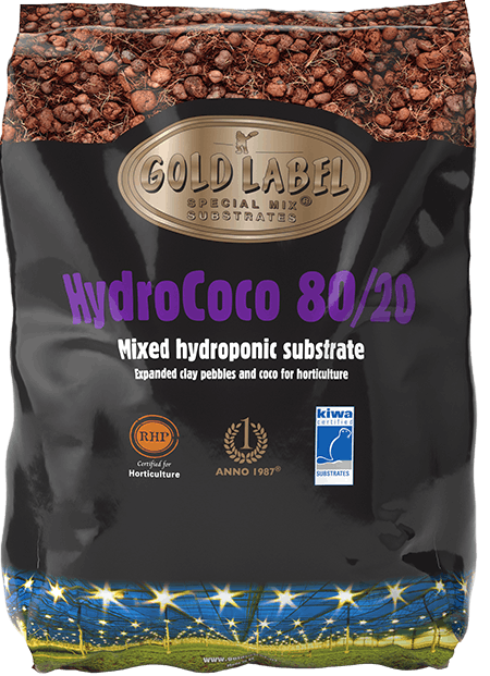 Black bag of Gold Label HydroCoco 80/20