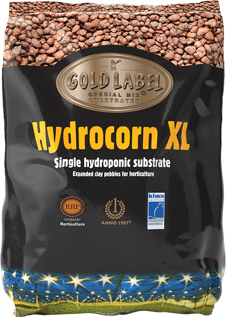 Black bag of Gold Label Hydrocorn XL