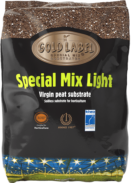 Black bag of Gold Label Special Mix Light